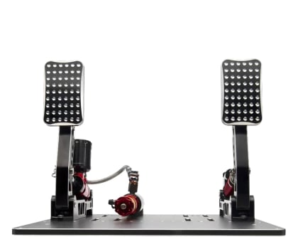 Kierownica SIMAGIC Crimson Edition, Hydraulic Dual-pedal Set, 100kg Loadcell